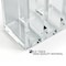 Azar Displays Bookend & Desk File Sorter, File Folder Holder for Office, Half Inch Thick Acrylic, Clr, 2PK 255035-GS-1PK - alternate 2